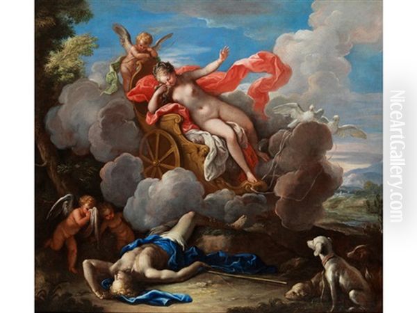 Venus Trauert Um Adonis - view 1
