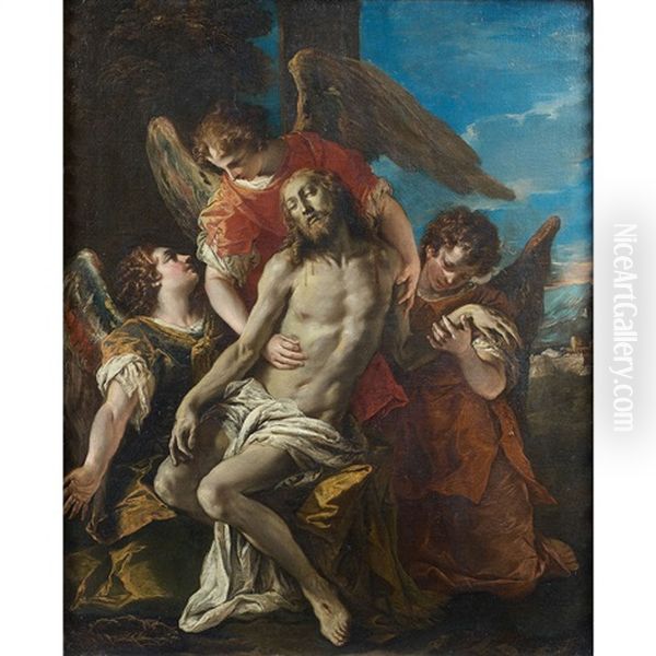 Le Christ Soutenu Par Les Anges - view 1