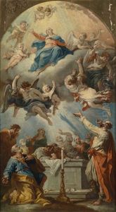 Die Himmelfahrt Mariens by Sebastiano Ricci