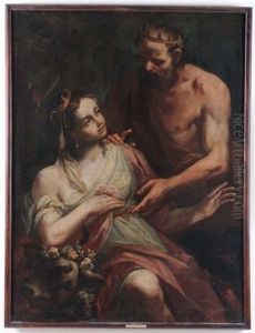 Giove Ed Europa by Sebastiano Ricci