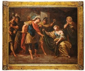 A Scene From The Life Of Alexander The Great by Sebastiano Ricci