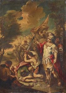 Enthauptung Des Goliath