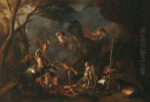Die Versuchungen Des Heiligen Antonius by Sebastiano Ricci