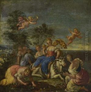 Raub Der Europa by Sebastiano Ricci