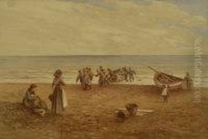 Hauling The Boat by Kate E. Booth