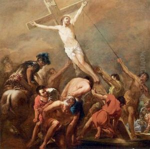 Innalzamento Della Croce by Sebastiano Ricci