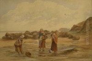 'yorkshire Fisherfolk by Kate E. Booth