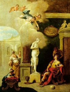 Pygmalion And Galatea by Sebastiano Ricci