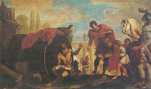Alexander Appearing Before Diogenes - view 1