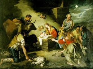 Herdarnas Tillbedjan by Sebastiano Ricci