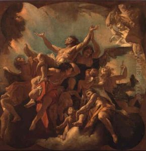 San Sebastiano In Gloria by Sebastiano Ricci