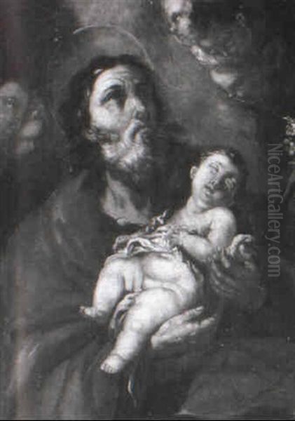 St. Joseph With The Christ Child - view 1