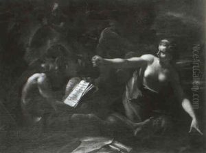 Die Versuchung Des Heiligen Antonius by Sebastiano Ricci