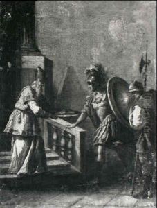 The Meeting Of Abraham And Melchizedek by Sebastiano Ricci