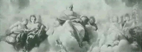 God The Father In Majesty With Angles - view 1