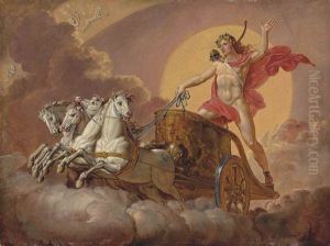 Phaeton In The Chariot Of The Sun by Luigi Ricciardi