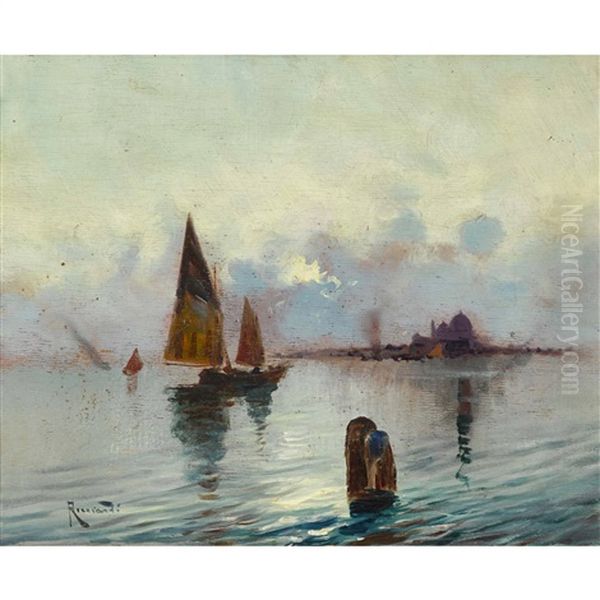 Segelschiffe Vor Venedig - view 1