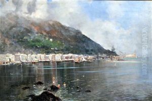Veduta Di Castellammare by Oscar Ricciardi