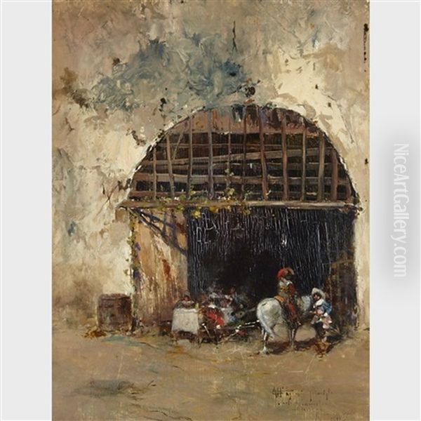 Cavaliers Resting - view 1