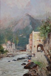 Valle Dei Mulini, Amalfi by Oscar Ricciardi
