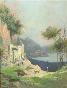 Coastal View In Campania, Italy (+ Another; 2 Works)