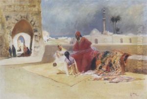Le Marchand De Tapis Et Tissus by Oscar Ricciardi