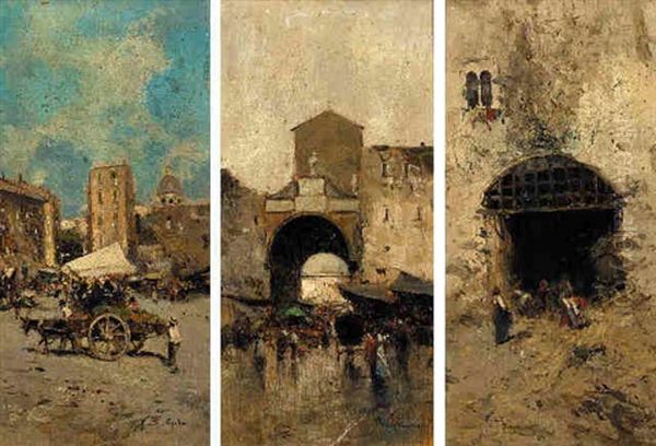 Street Scene, Naples - view 1