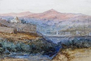 View Of Jerusalem by Samuel Lawson Booth