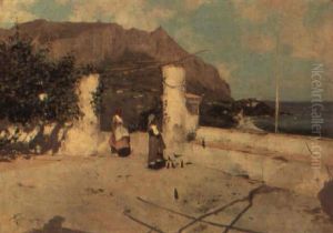 Terrazza A Capri by Oscar Ricciardi