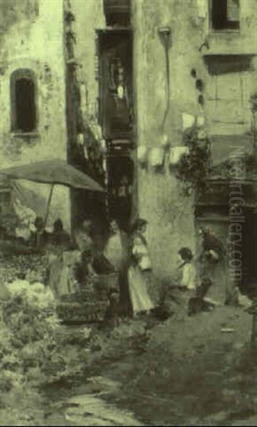 Vegetable Market, Naples - view 1