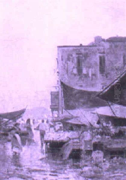 A Neapolitan Street Scene - view 1