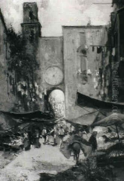 Street Market, Naples - view 1