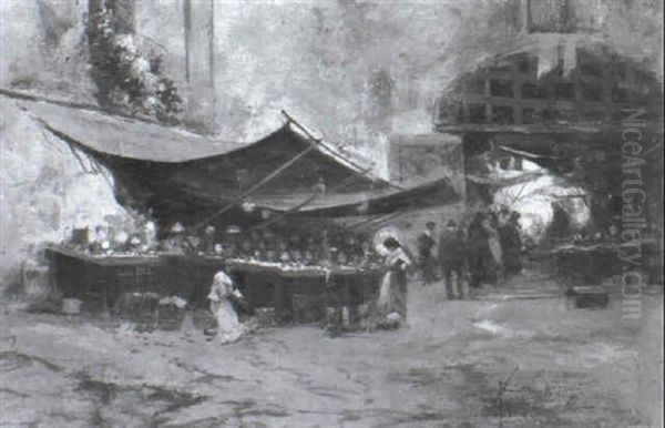 Markt In Neapel - view 1