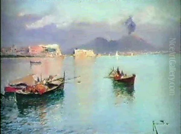 Fischerboote Vor Neapal - view 1