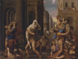 The Rape Of The Sabine Women by Daniele Ricciarelli