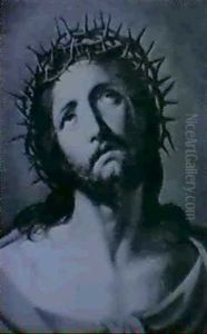 Christ With Crown Of Thorns by Daniele Ricciarelli