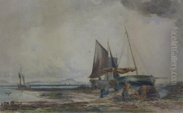 Fishing Boats On The Shoreline - view 1