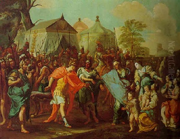 The Family Of Darius Before Alexander - view 1