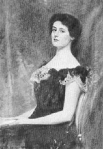 Woman In Red Dress by William M(orton) J(ackson) Rice
