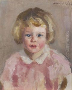Girl, Portrait by John Hubbard Rich