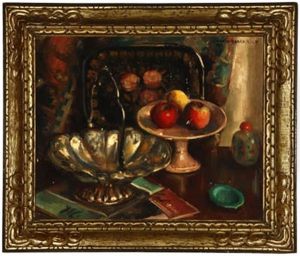 Still Life With Fruit by John Hubbard Rich