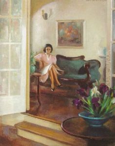 Helen Reading by John Hubbard Rich