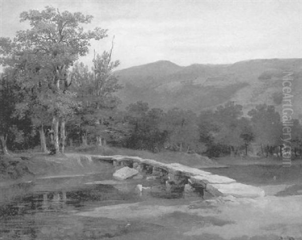 Paysage Au Pont De Pierre - view 1