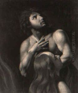 The Expulsion Of Adam And Eve by Fleury-Francois Richard
