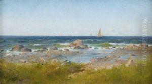 Kustvy, Molle by Ludvig Otto Richarde