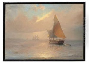 Skuta Till Havs by Ludvig Otto Richarde