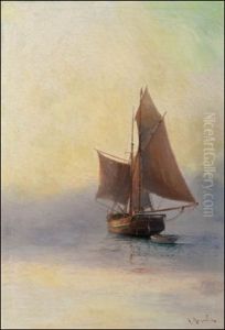 Aamu-usva (morning Fog) by Ludvig Otto Richarde