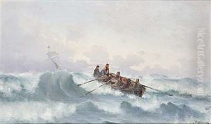 Stormande Hav by Ludvig Otto Richarde