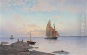 Kalastajia Rannalla Kalastajia Rannalla