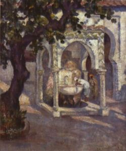 Fontaine De La Mosquee A Alger